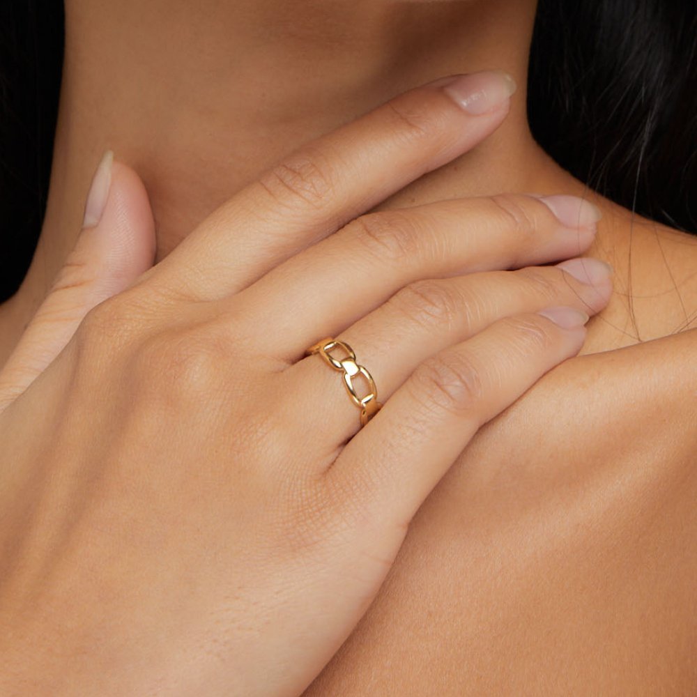 Arielle Chain Ring - NAVALLIRing