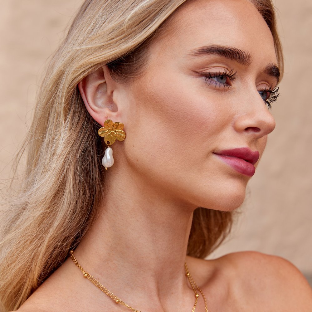 Arielle Pearl Earrings - NAVALLIEarrings
