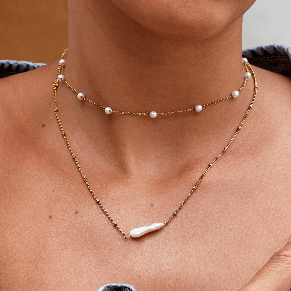 Atasha Baroque Pearl Necklace - My StoreNecklace