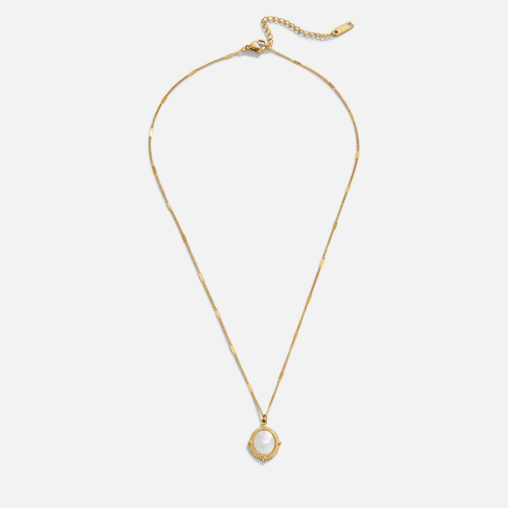 Bela Pearl Shell Pendant Necklace - My StoreNecklace