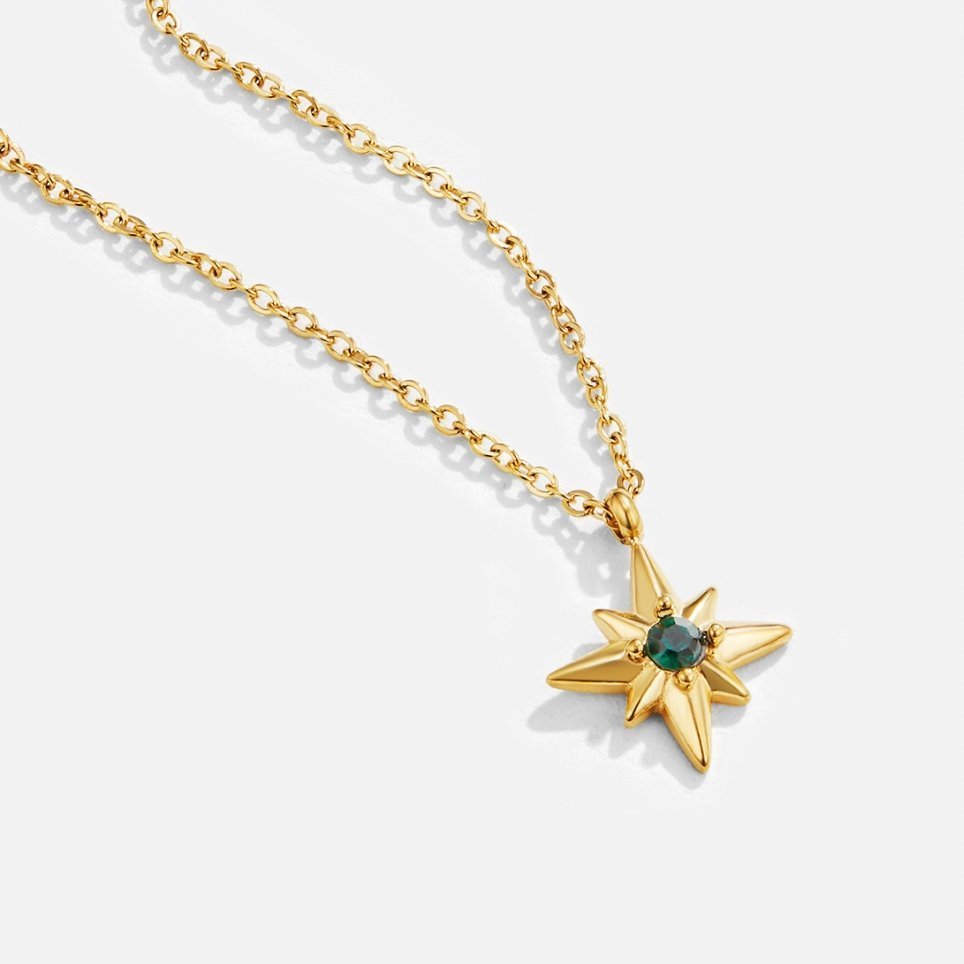 Celestial Emerald Necklace - NAVALLINecklace