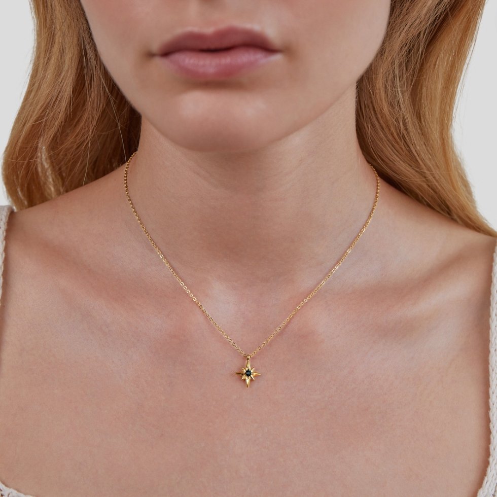 Celestial Emerald Necklace - NAVALLINecklace