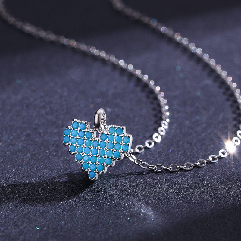 Chiara Silver Pendant Necklace - NAVALLI