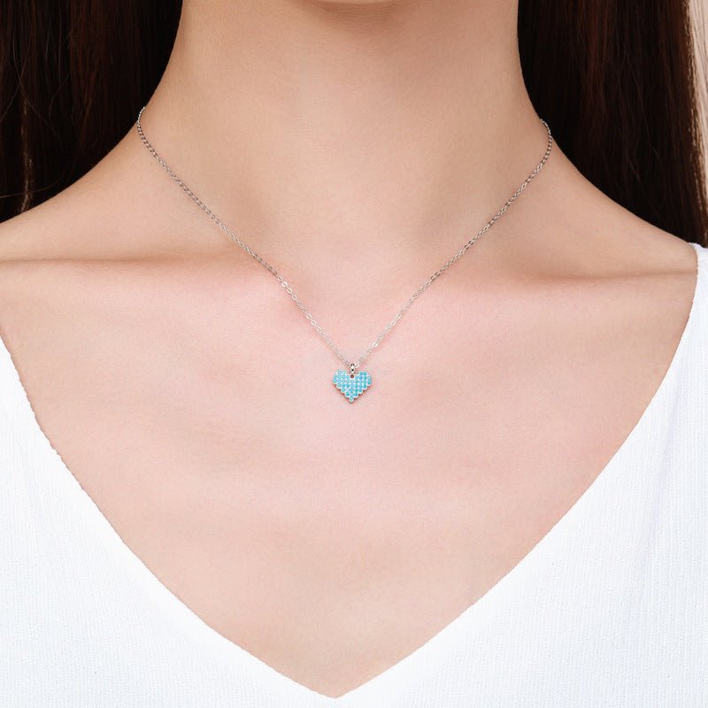 Chiara Silver Pendant Necklace - NAVALLI