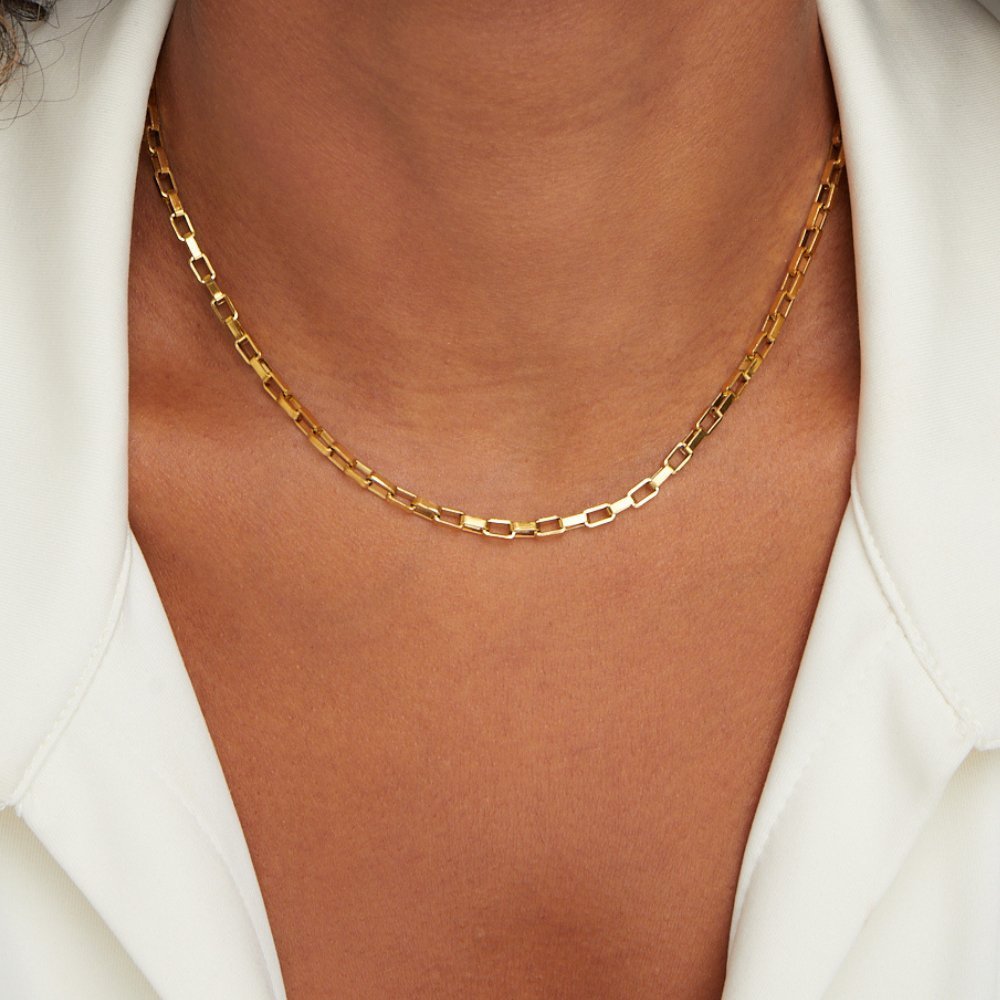 Delphine Gold Necklace - NAVALLINecklace