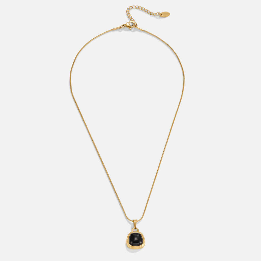 Ebony Black Pearl Pendant Necklace - My StoreNecklace