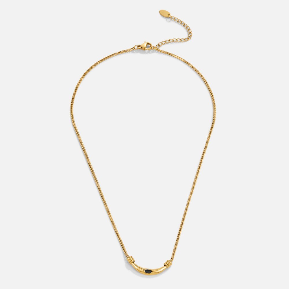 Elise Black Onyx Necklace - My StoreNecklace