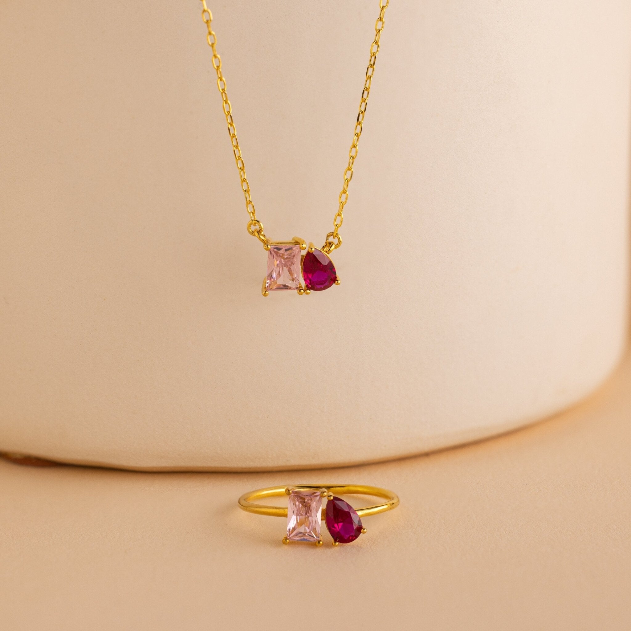Elysia Birthstone Necklace - NAVALLINecklaces