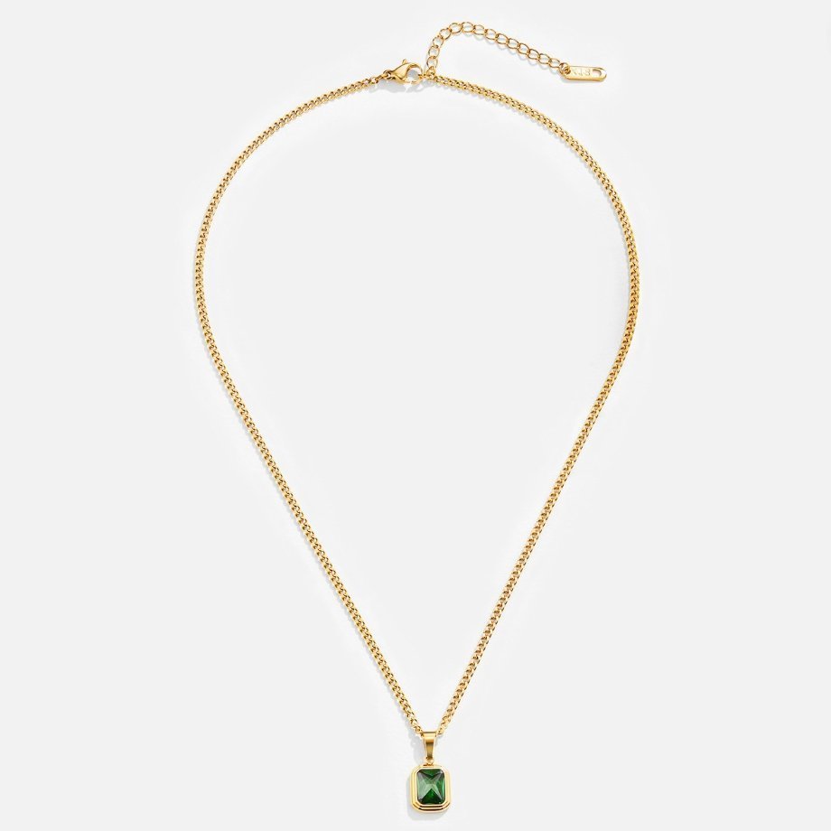 Emerald Glow Necklace - NAVALLINecklace