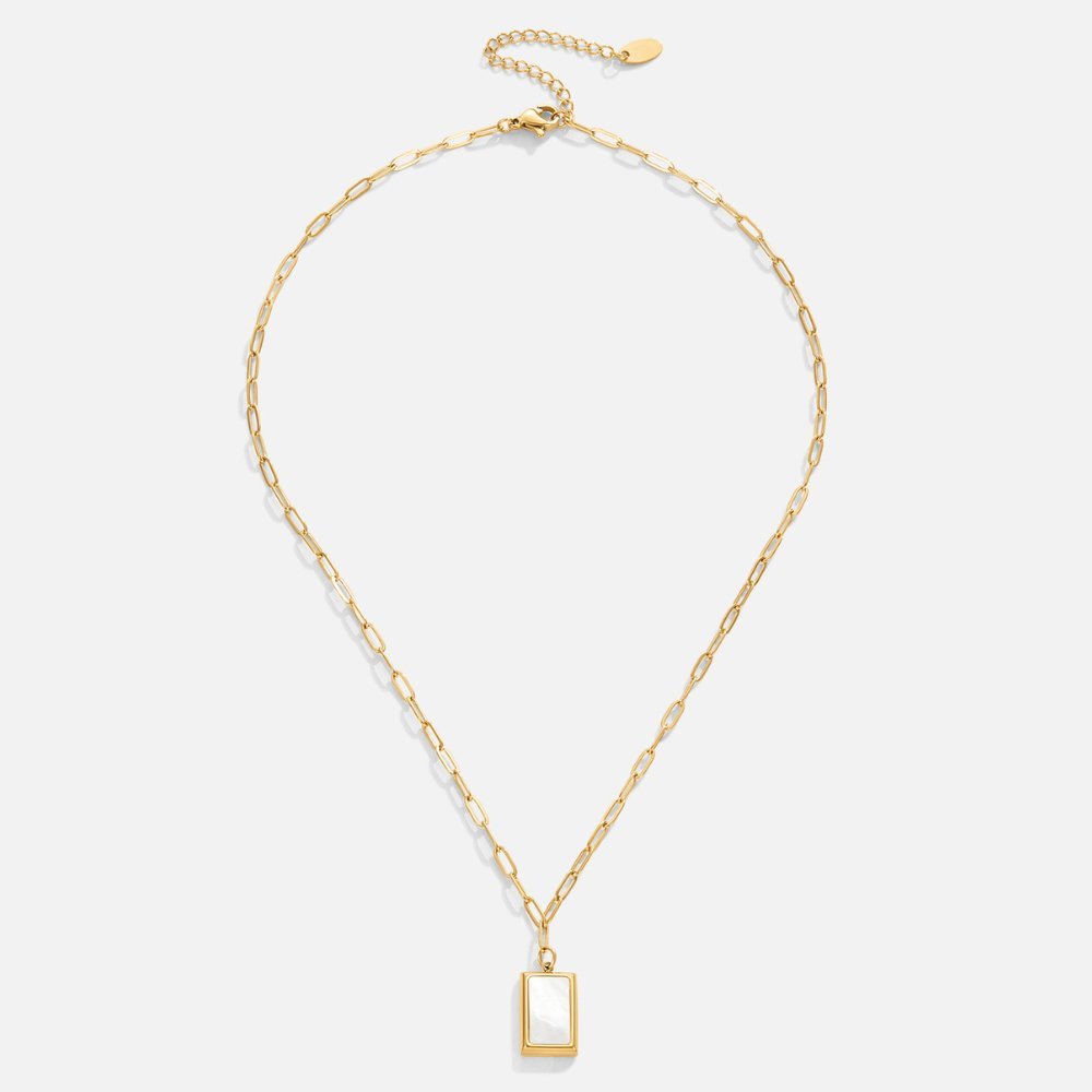 Freya Shell Gold Necklace - My StoreNecklace