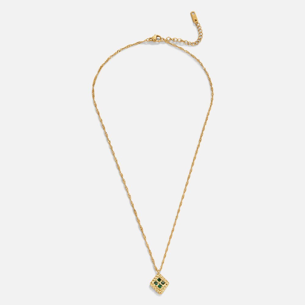 Giselle Emerald Necklace - NAVALLINecklace