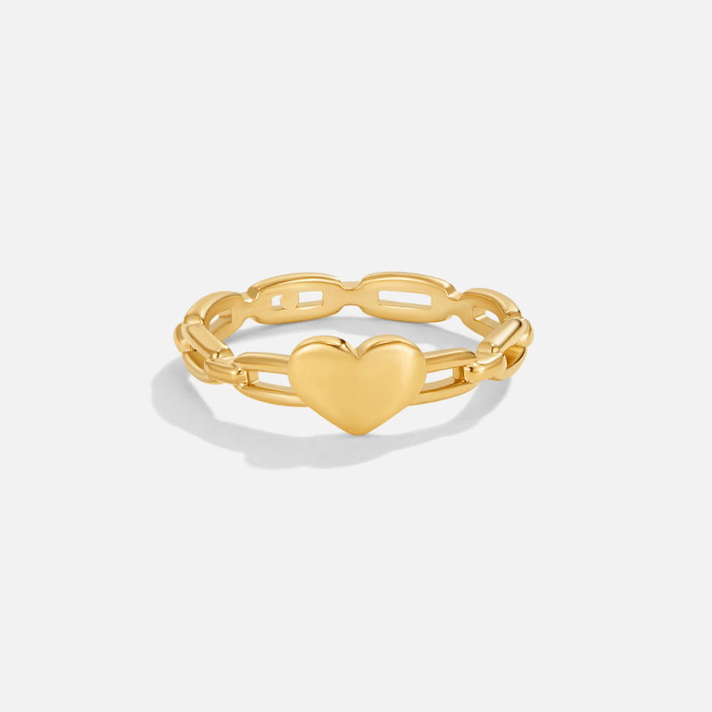 Lola Linked Heart Ring