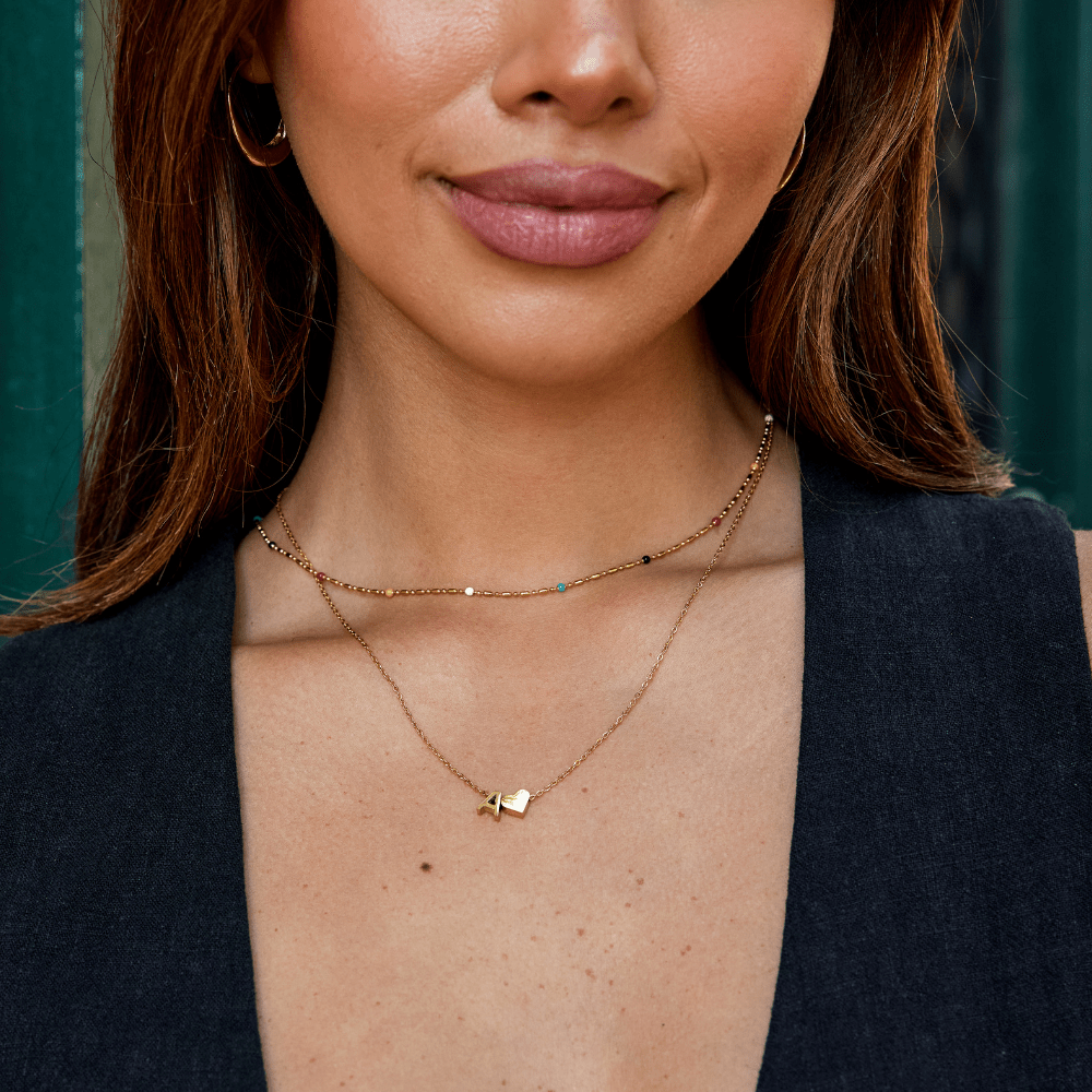 Lyra Gold Necklace - NAVALLINecklace