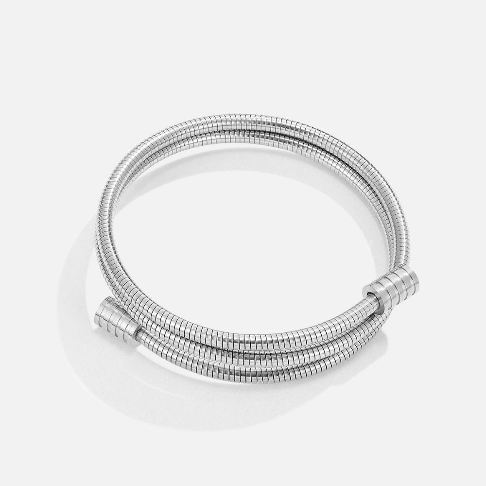 Lyric Twisted Silver Bracelet - NAVALLIBracelet