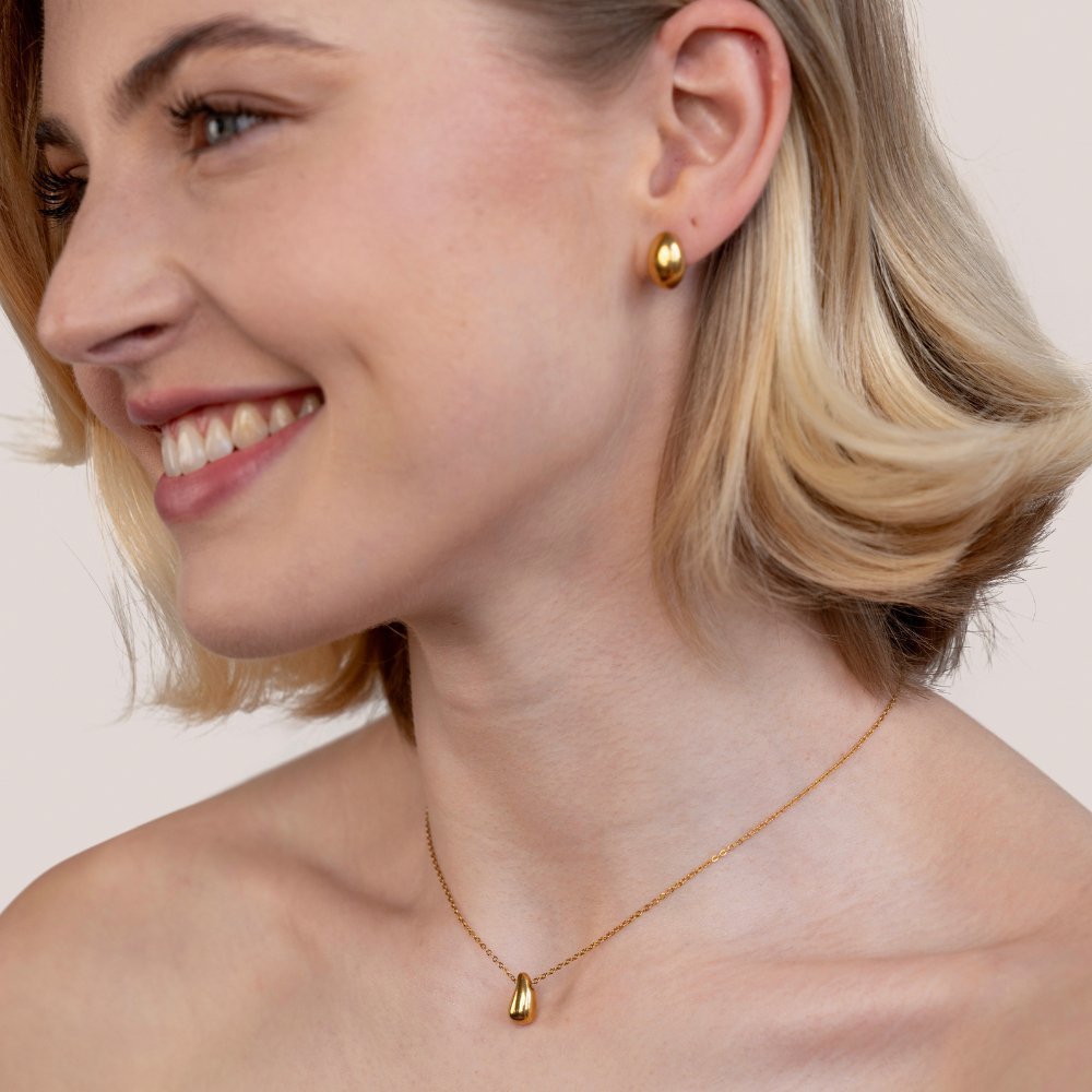 Mira Gold Necklace - NAVALLINecklace