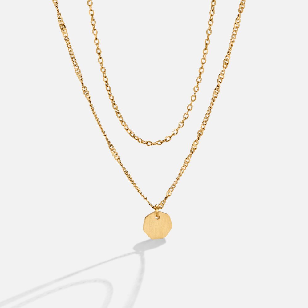 Miranda Layered Gold Necklace - My StoreNecklace