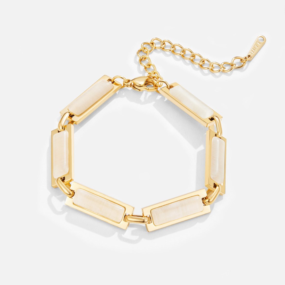 Opal Gold Baguette Bracelet - My StoreBracelet