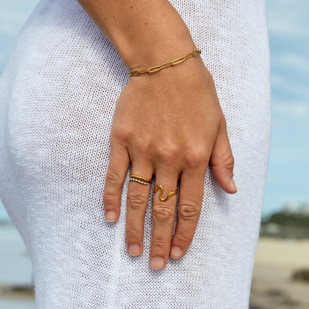 Paperclip Gold Bracelet - My StoreBracelet