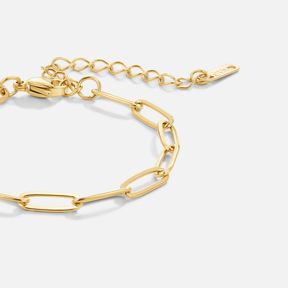 Paperclip Gold Bracelet - My StoreBracelet
