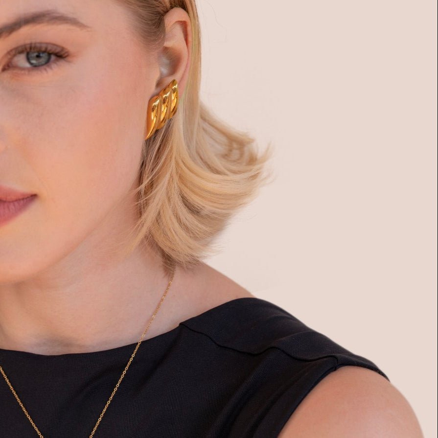 Quinn Gold Earrings - NAVALLIEarrings