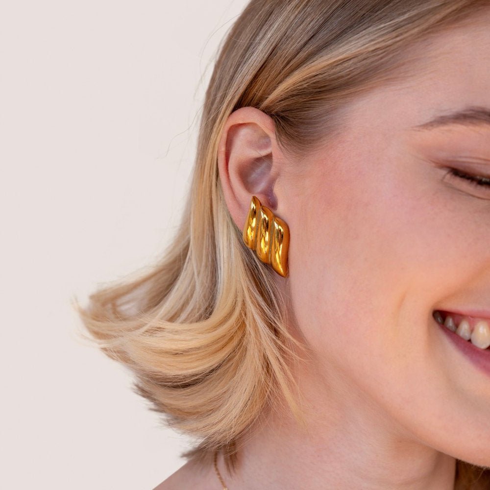 Quinn Gold Earrings - NAVALLIEarrings