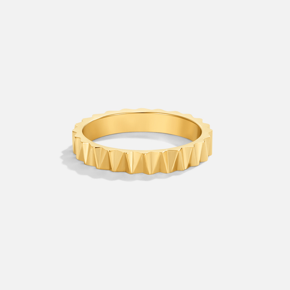 Reene Angular Gold Band