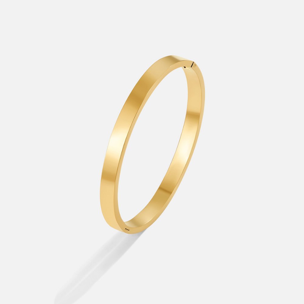Rina Gold Bangle - My StoreBracelet