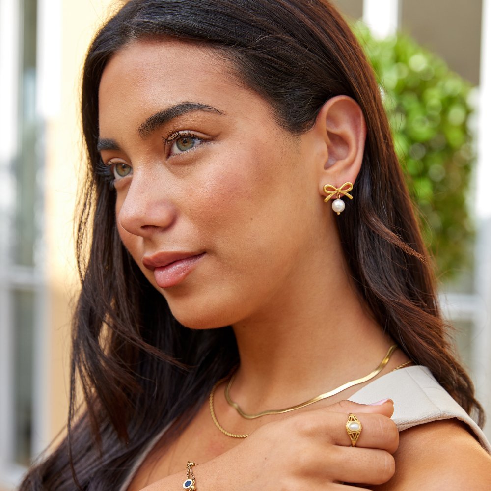 Rina Pearl Earrings - NAVALLIEarrings