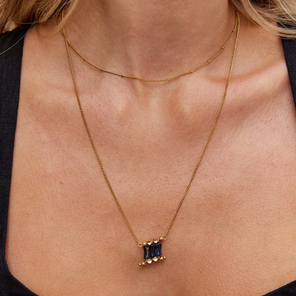 Sierra Midnight Pendant Necklace - My StoreNecklace