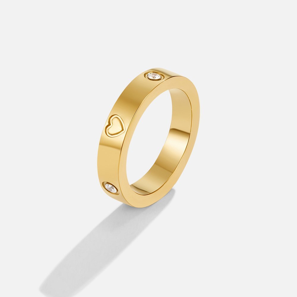 Thalia Heart Ring - NAVALLIRing