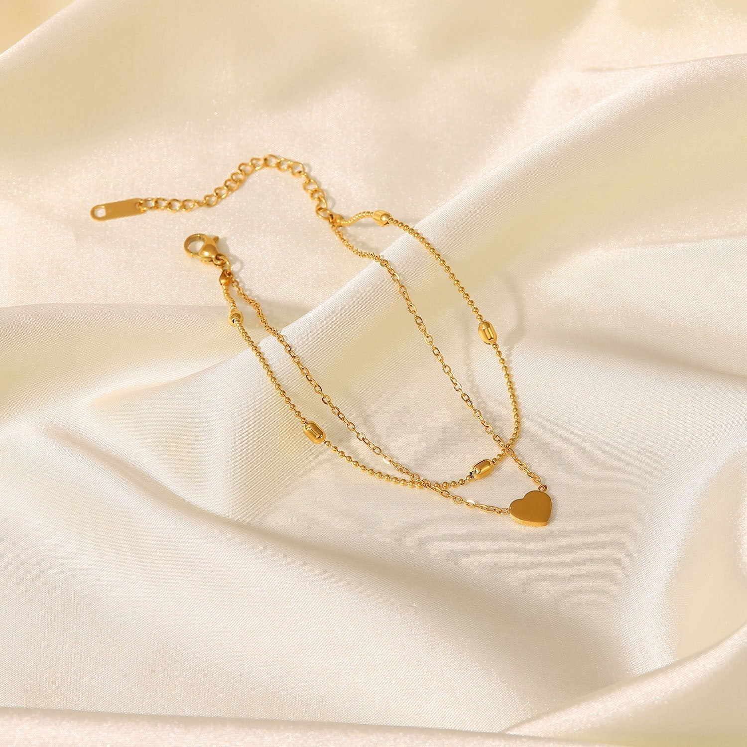 Zara Classic Gold Anklet - NAVALLI