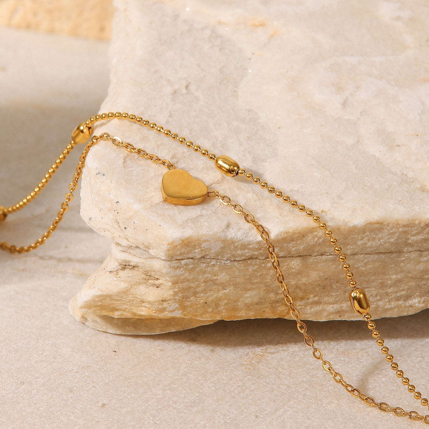 Zara Classic Gold Anklet - NAVALLI