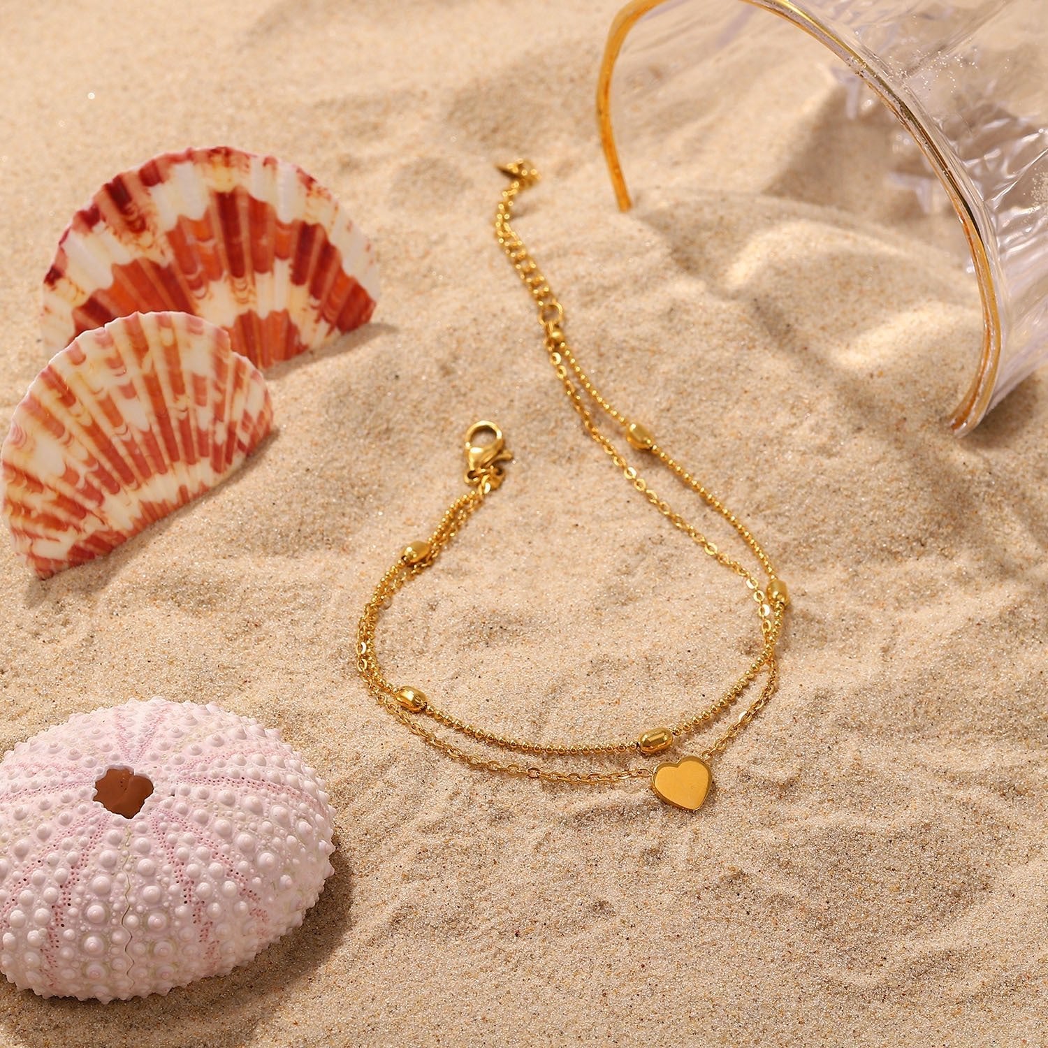 Zara Classic Gold Anklet - NAVALLI