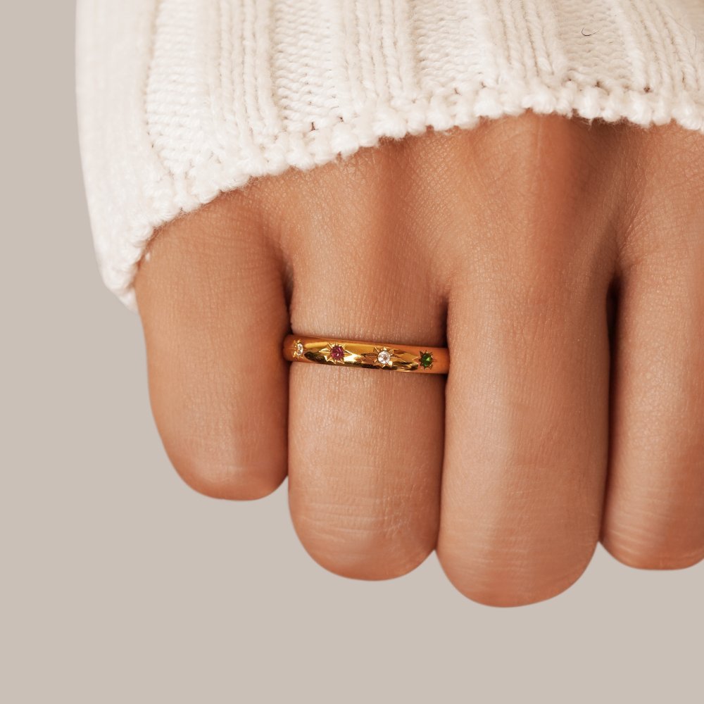 Ziva Rainbow Ring - NAVALLIRing