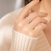 Romy Silver Eternity Ring