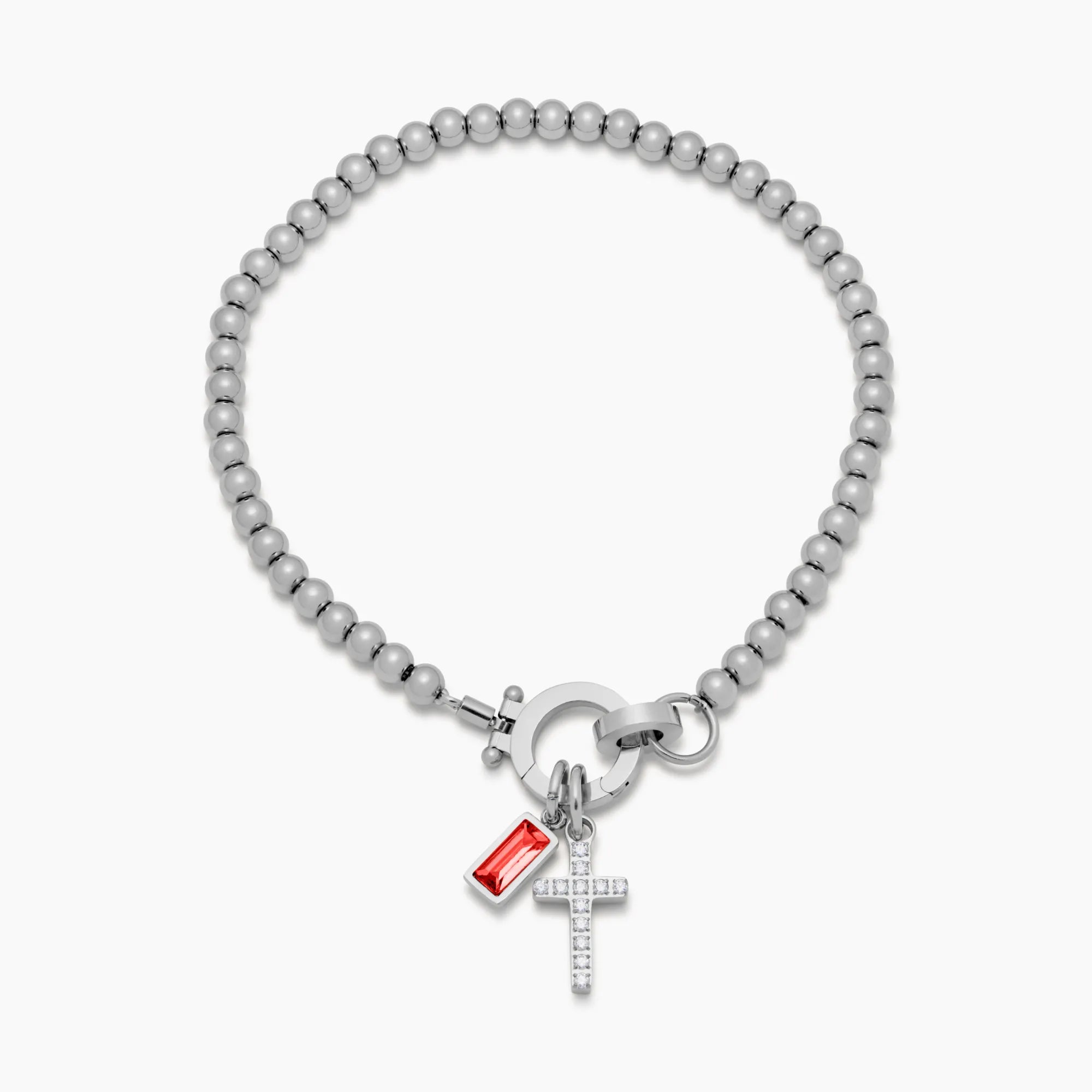 Devotion Beaded Charm Bracelet