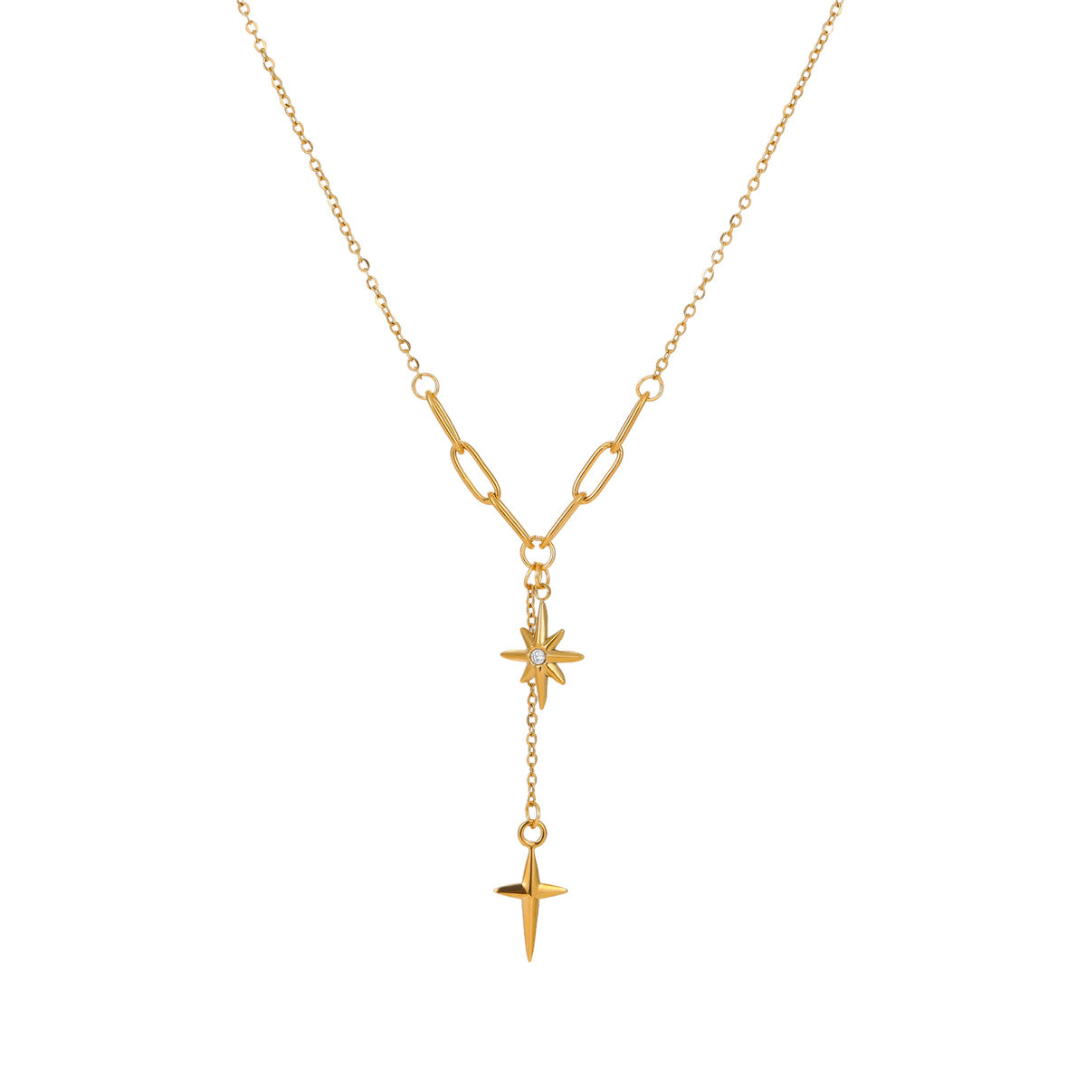 Stella Gold North Star Necklace