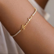 Léonie Personalized Tennis Bracelet