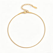 Cleo Minimalist Gold Anklet