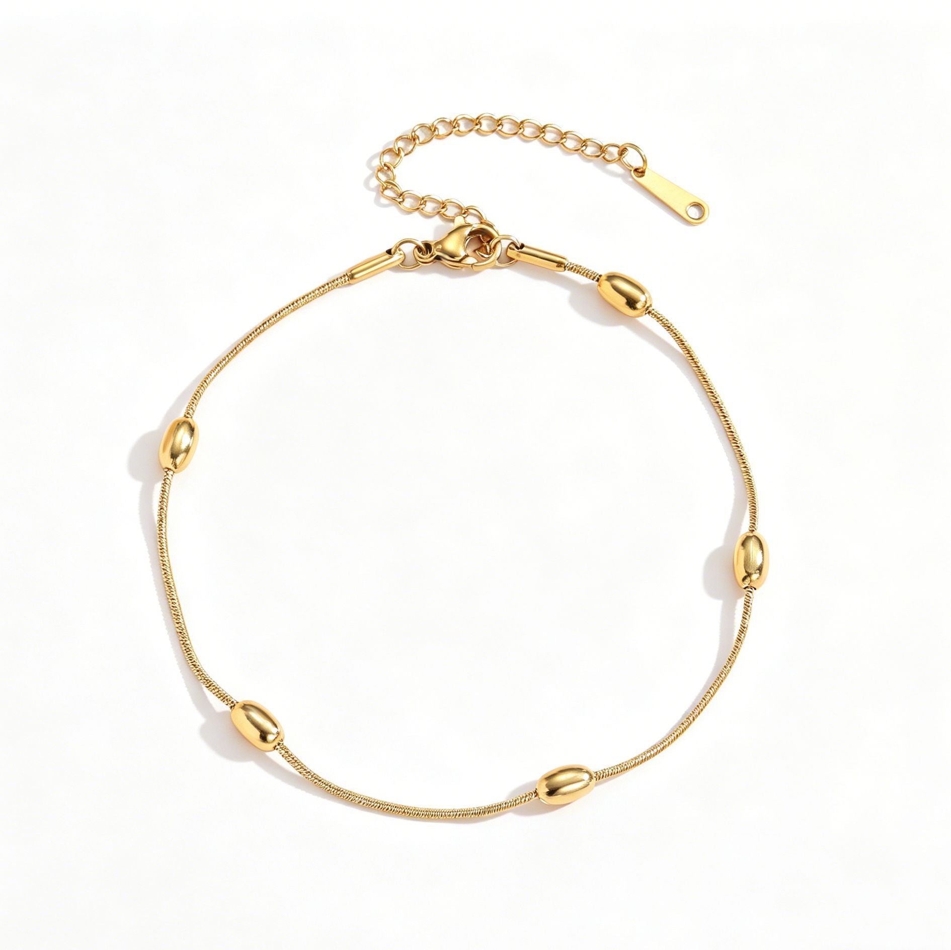Marina Pebble Anklet