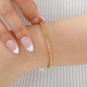 Golden Chevron Bracelet