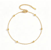 Miya Small Bead Anklet