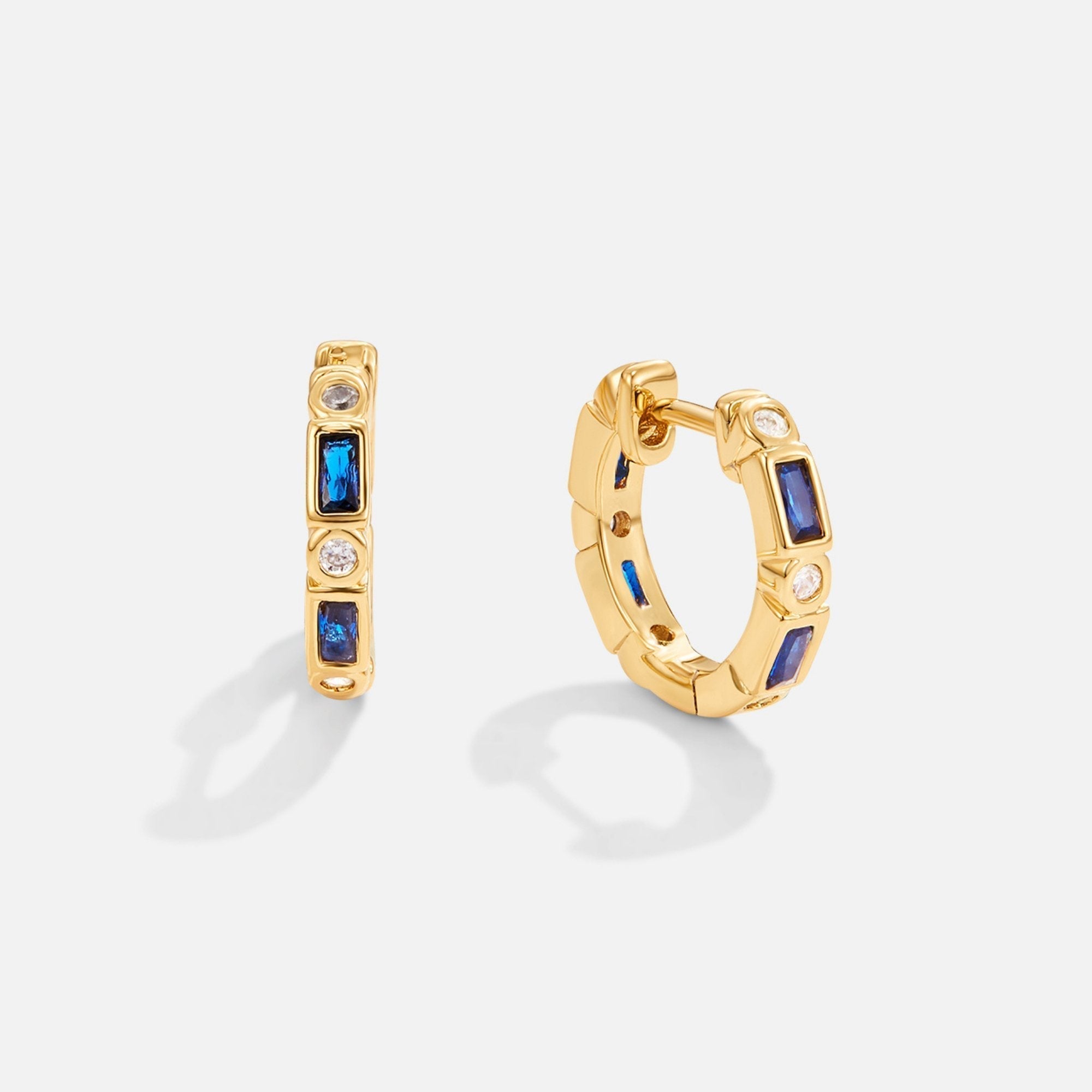 Adeline Sapphire Crystal Earrings - Earrings - 3
