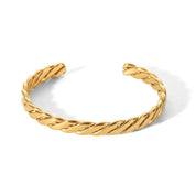 Alba Bold Twist Bangle - Bracelet - 2