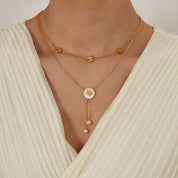 Alba Clover Layered Necklace - 1