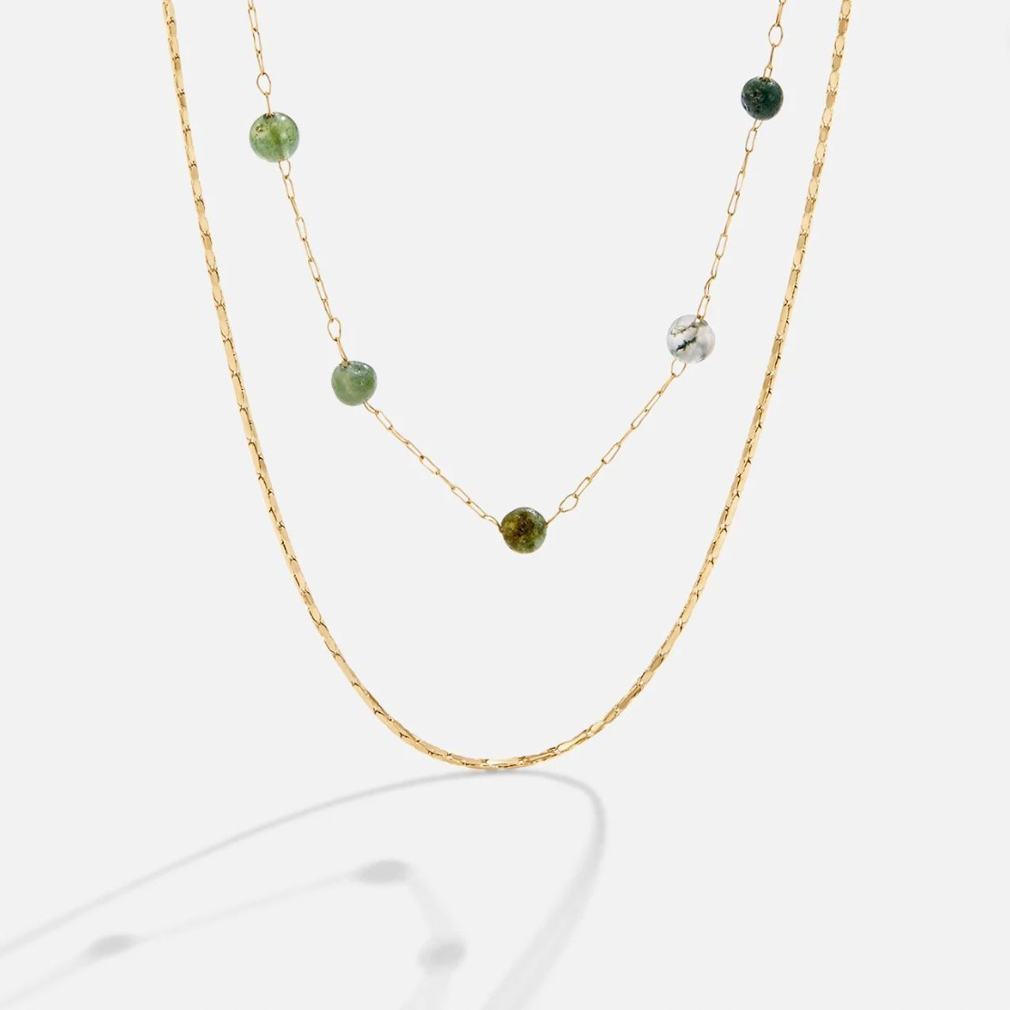 Alba Gold Necklace - NAVALLINecklace