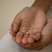 Alba Petite Gemstone Necklace - Silver - 5