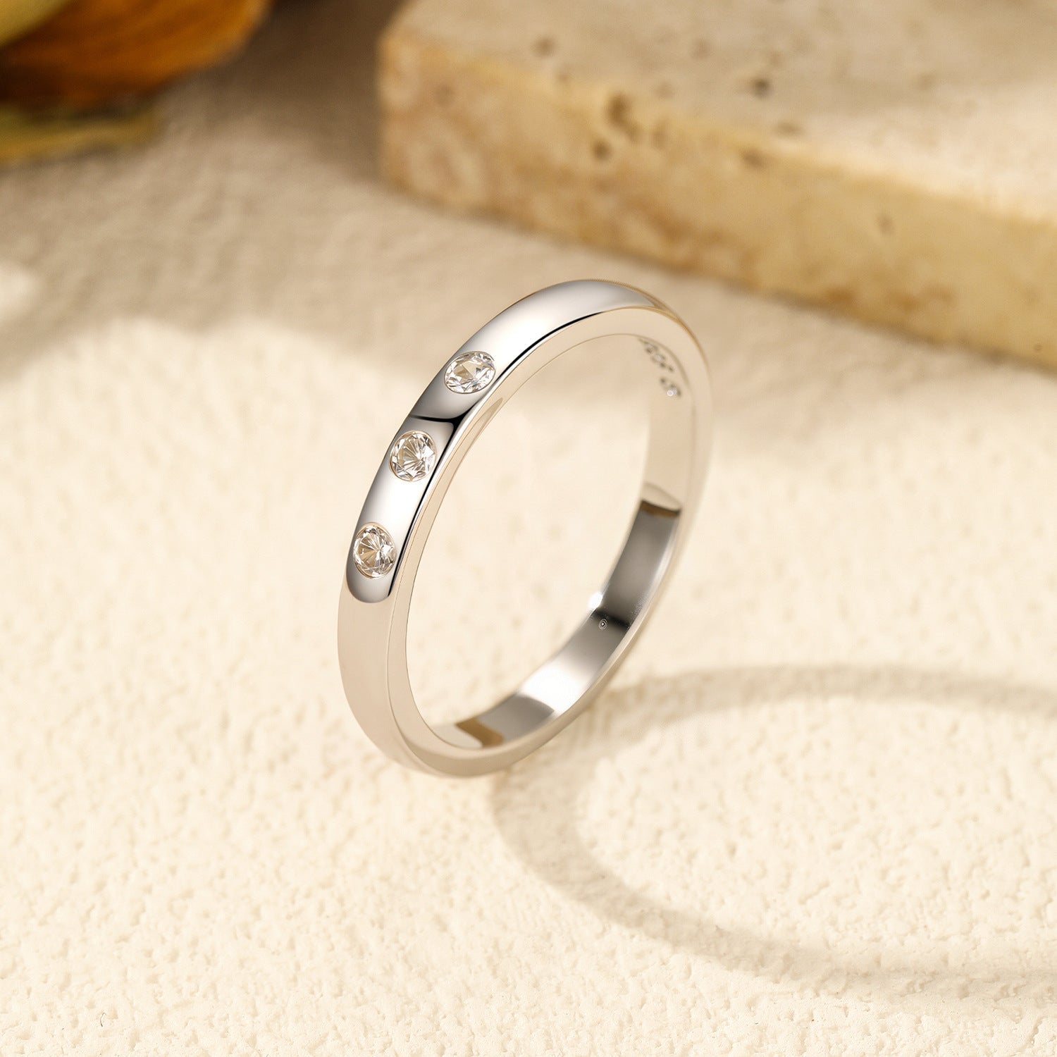 Alba Silver Ring - US 5 | UK J - 3