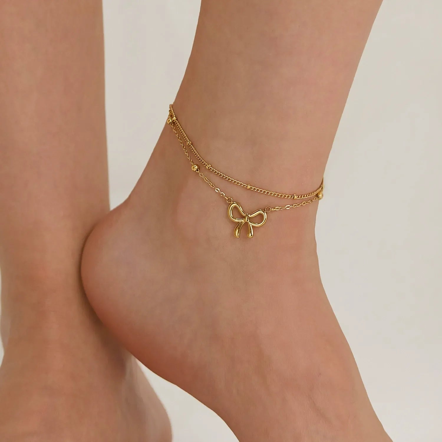 Amara Bow Tie Anklet - Anklet - 
