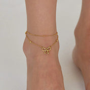 Amara Bow Tie Anklet - Anklet - 2